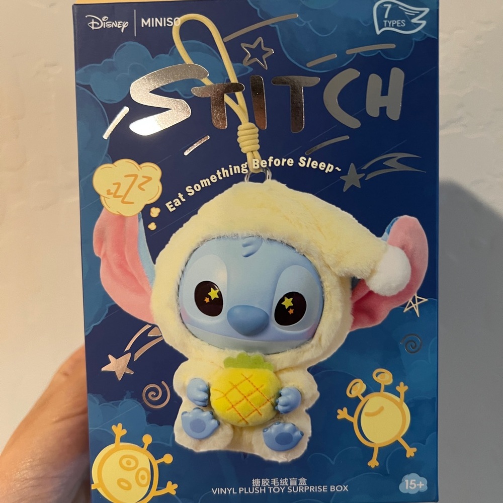 Stitch Eat Before Sleep Milk Tea Desire
